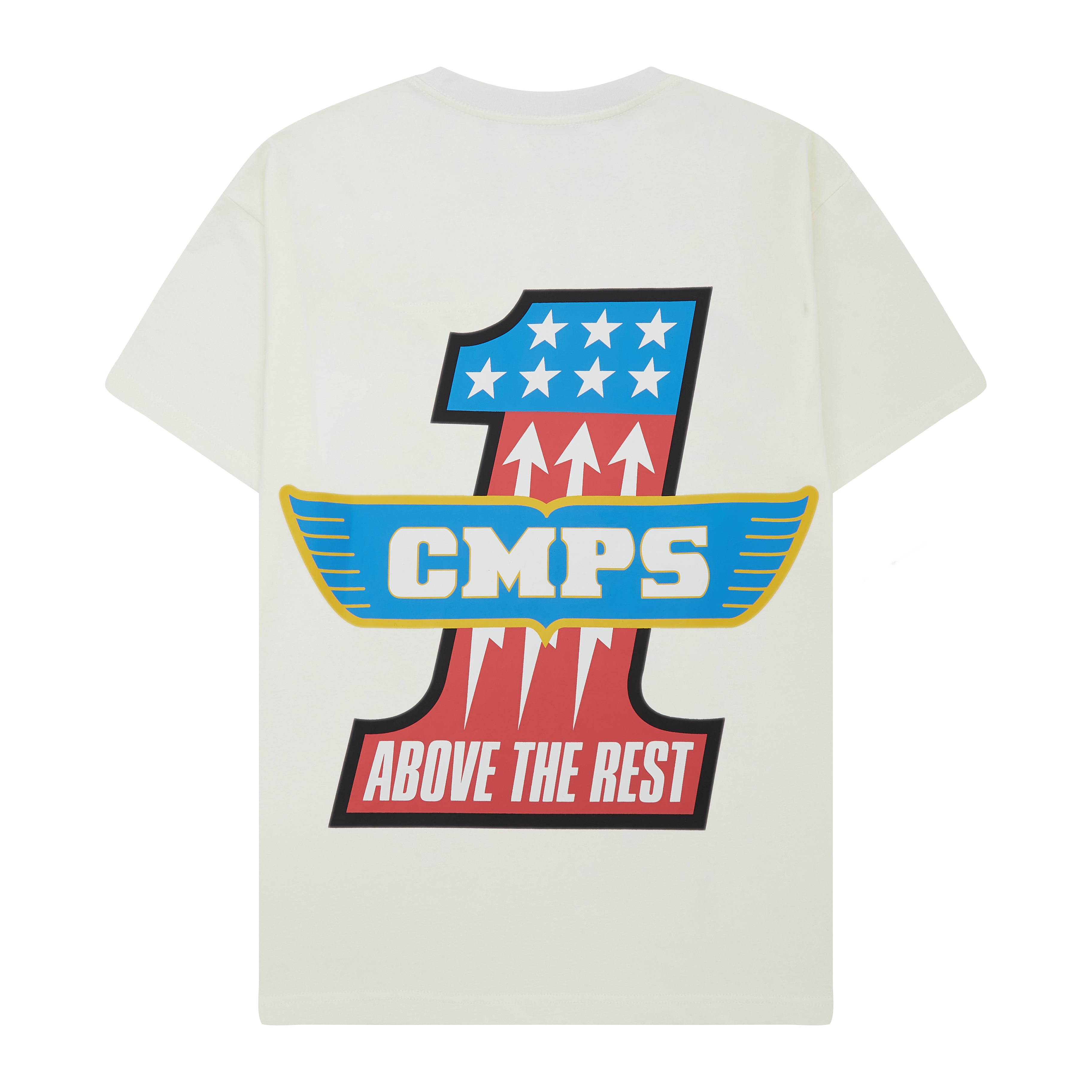 Motor Sports Crop Tee (Cream)